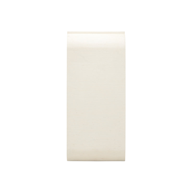 Notched Waterfall Console - Grasscloth