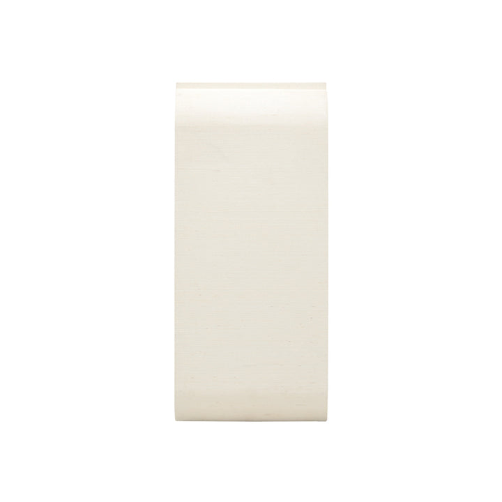 Notched Waterfall Console - Grasscloth