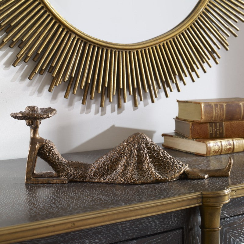 Summer Days - Sculpture - Antique Bronze