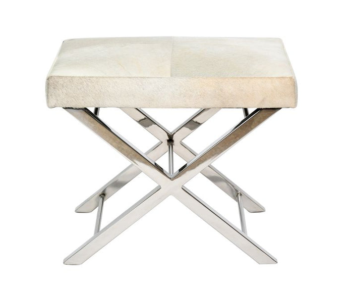 1296OT CH GREY Ottoman