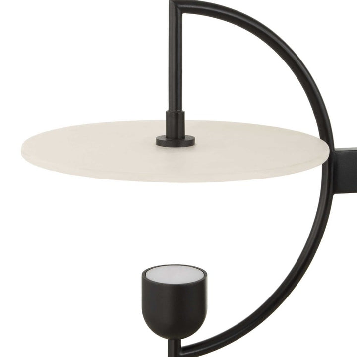 Kyoto - 4 Light Linear LED Chandelier - Black