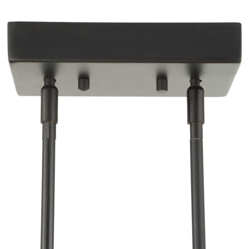 Kyoto - 4 Light Linear LED Chandelier - Black