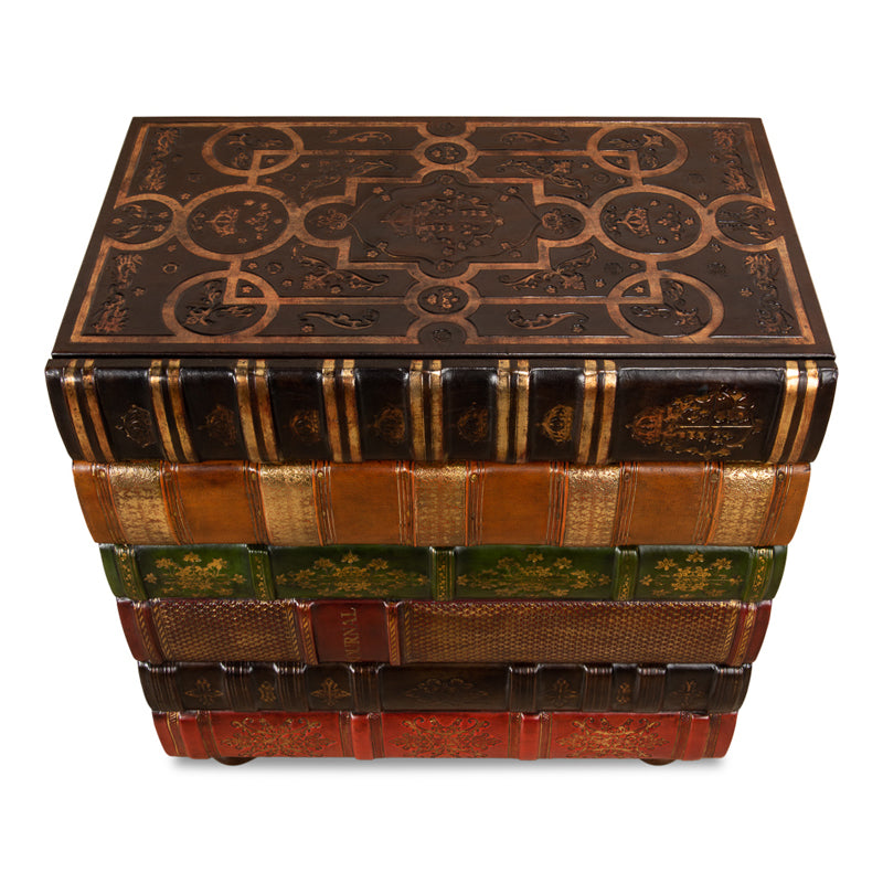 Florentine Books Chairside Chest