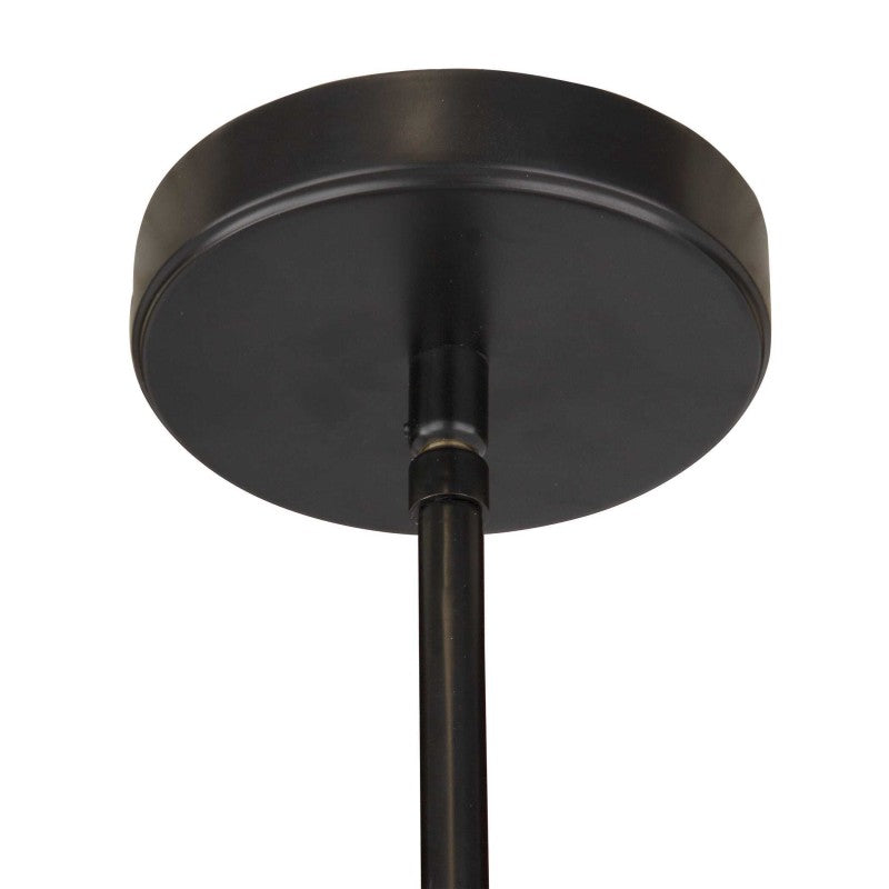 Apollo - 1 Light Mini Pendant - Black / Gold