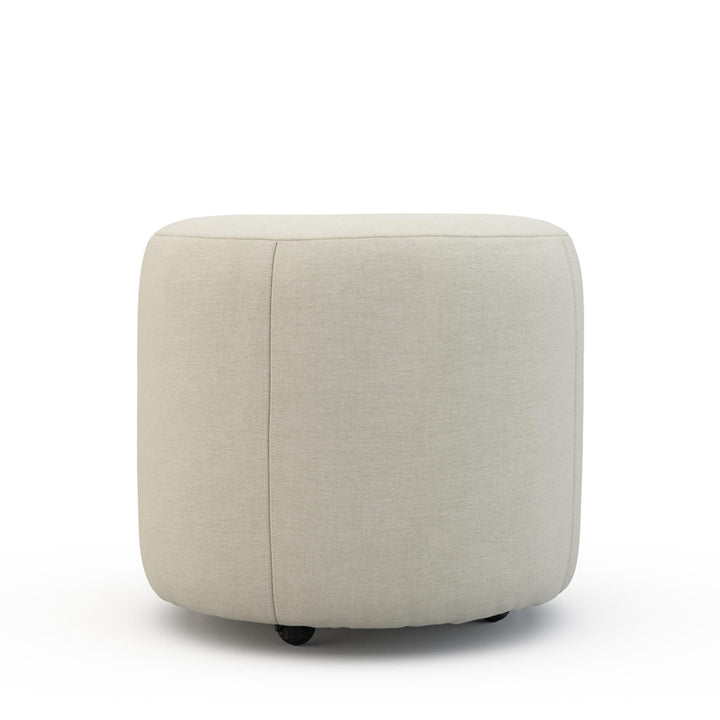 Mia Caster Ottoman
