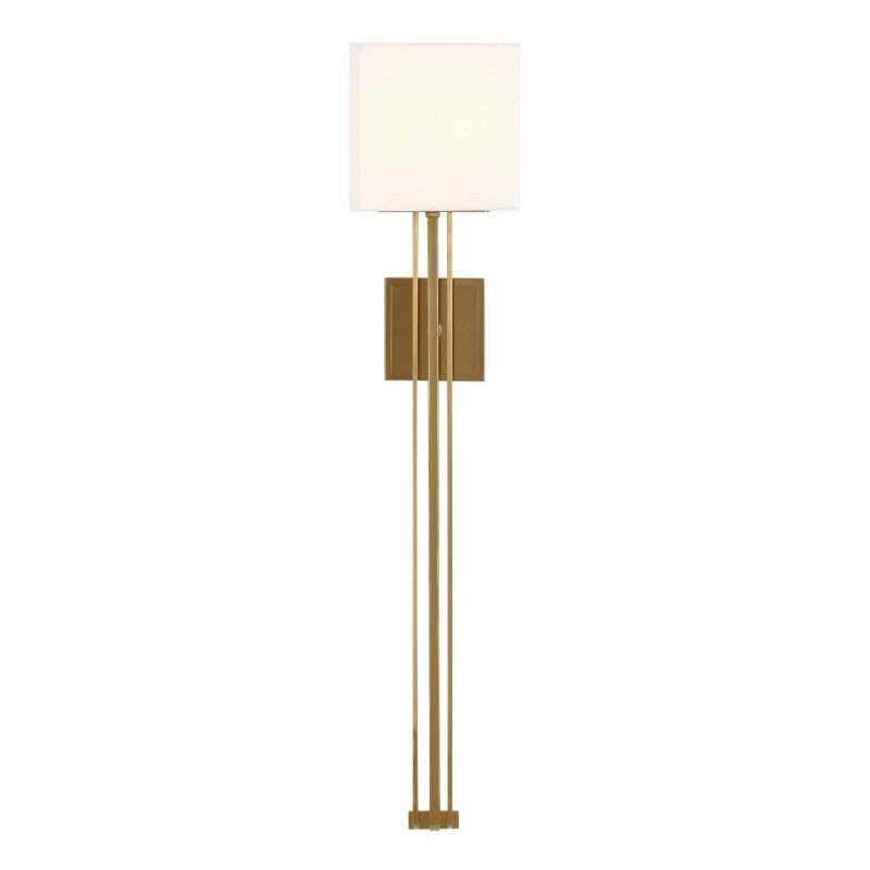 Trenton - 2 Light Brass Sconce - Gold