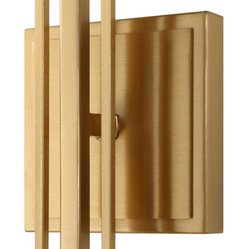 Trenton - 2 Light Brass Sconce - Gold