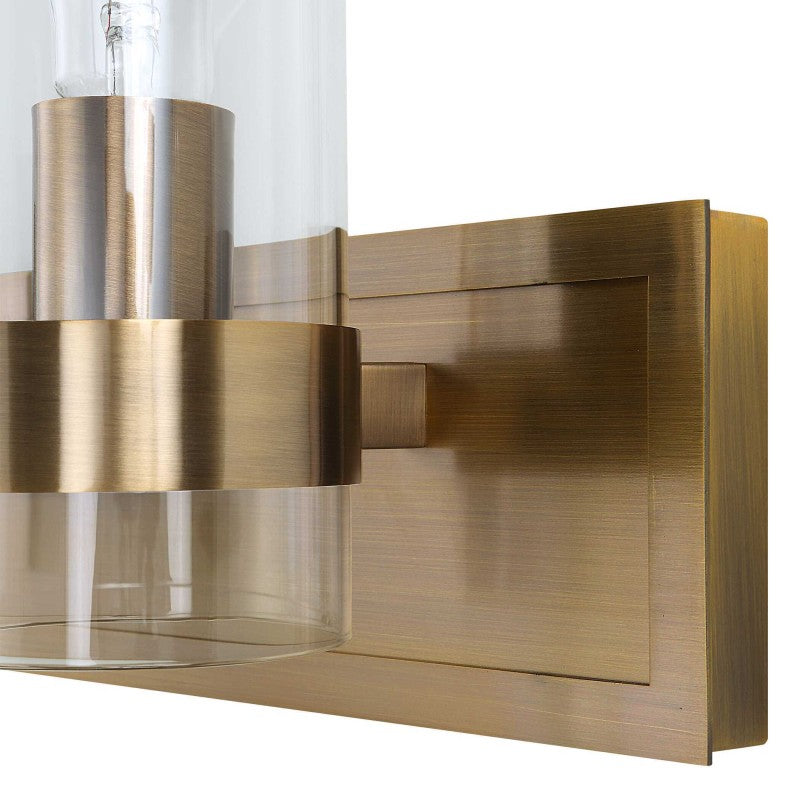 Cardiff - 3 Light Vanity - Antique Brass
