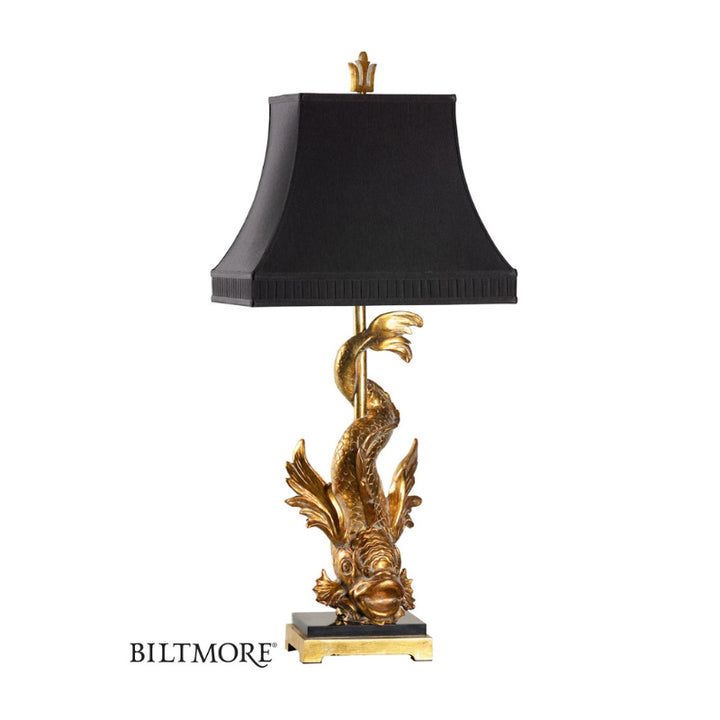 Imperial Dragon Lamp - Gold
