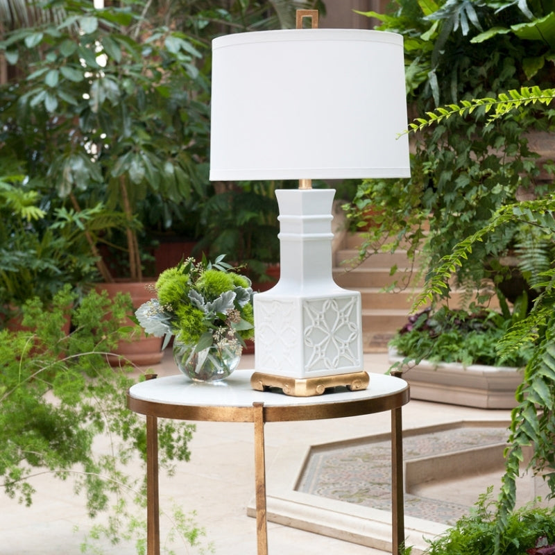 Lila Lamp - White