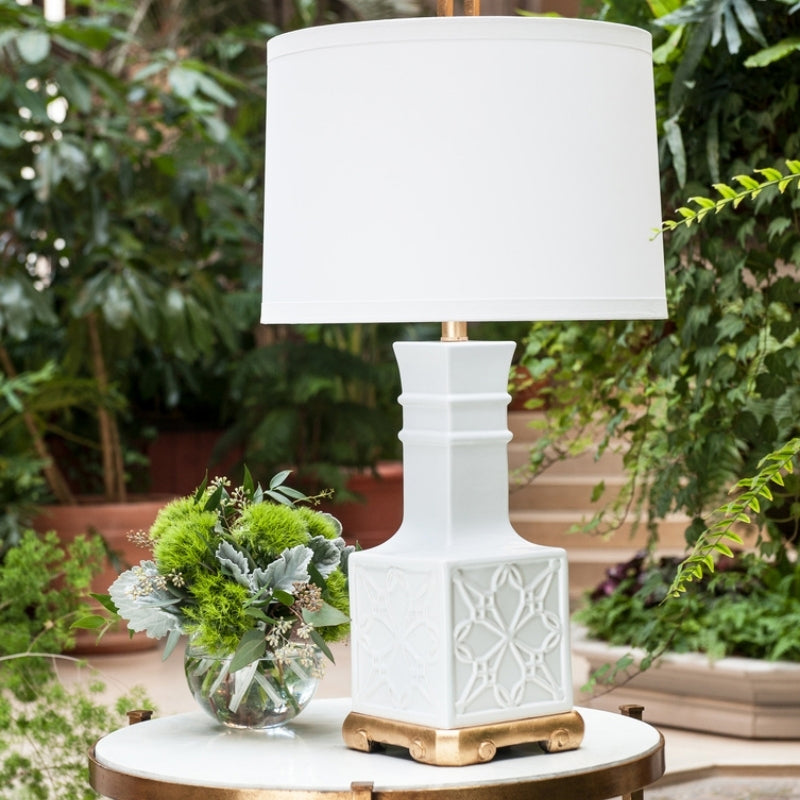 Lila Lamp - White