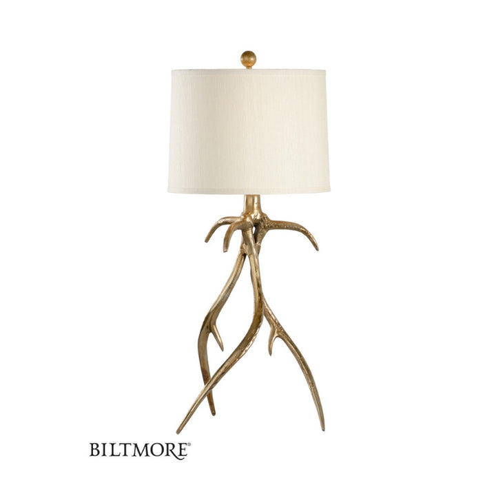 Antler Hall Lamp - Brass