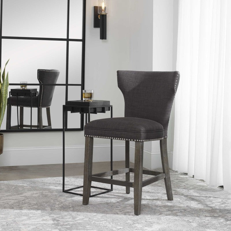 Arnaud - Counter Stool - Charcoal