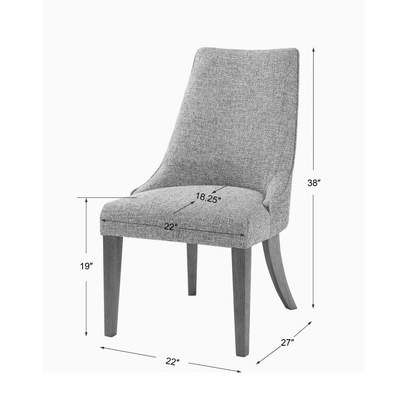 Daxton - Armless Chair - Earth Tone