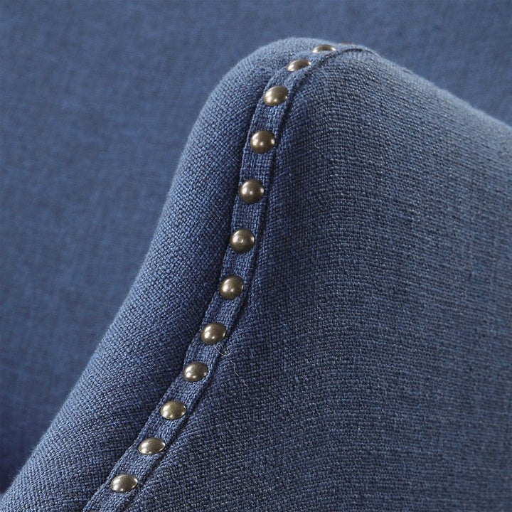 Yareena - Wing Chair - Blue