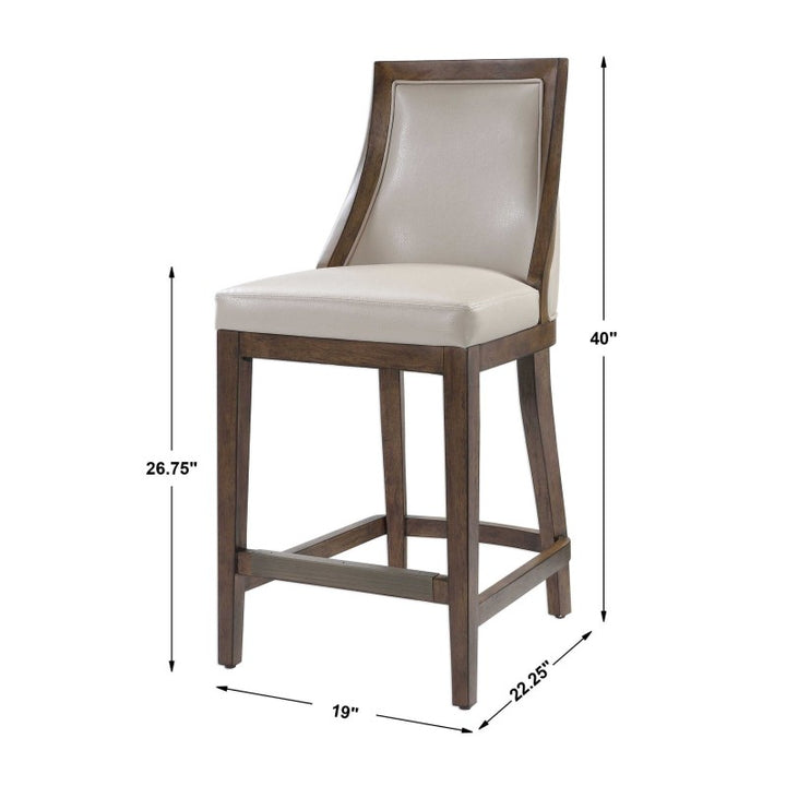 Purcell - Counter Stool - Beige