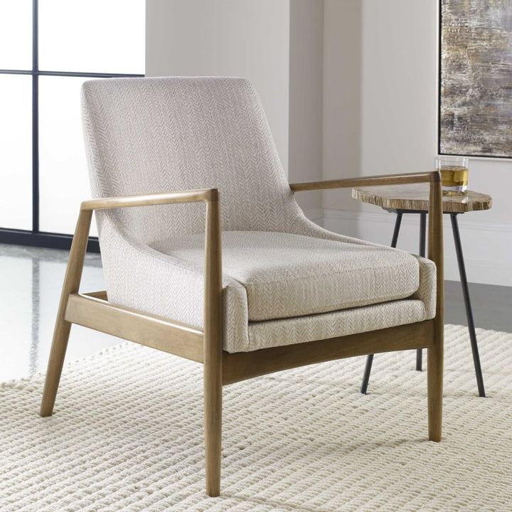 Bev - Accent Chair - White