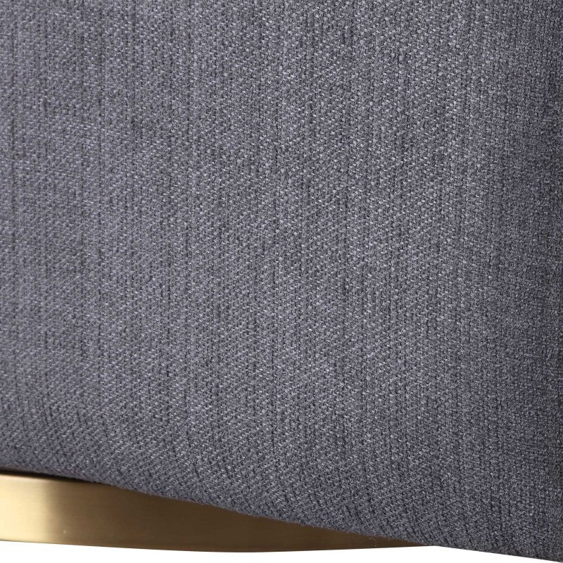 Cuthbert - Modern Swivel Chair - Dark Gray