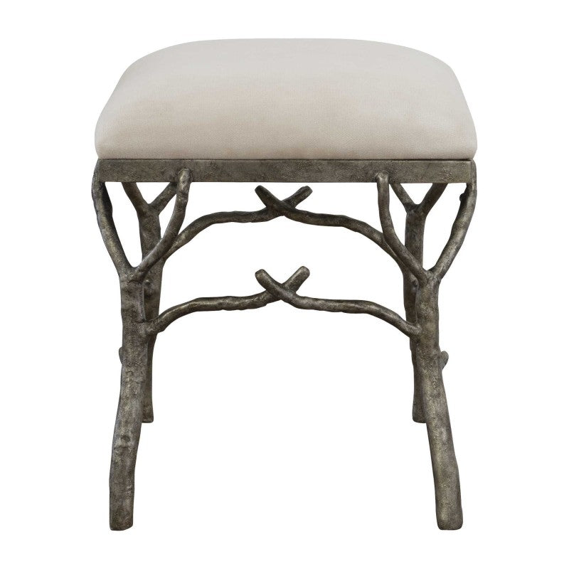 Lismore - Small Fabric Bench - Beige