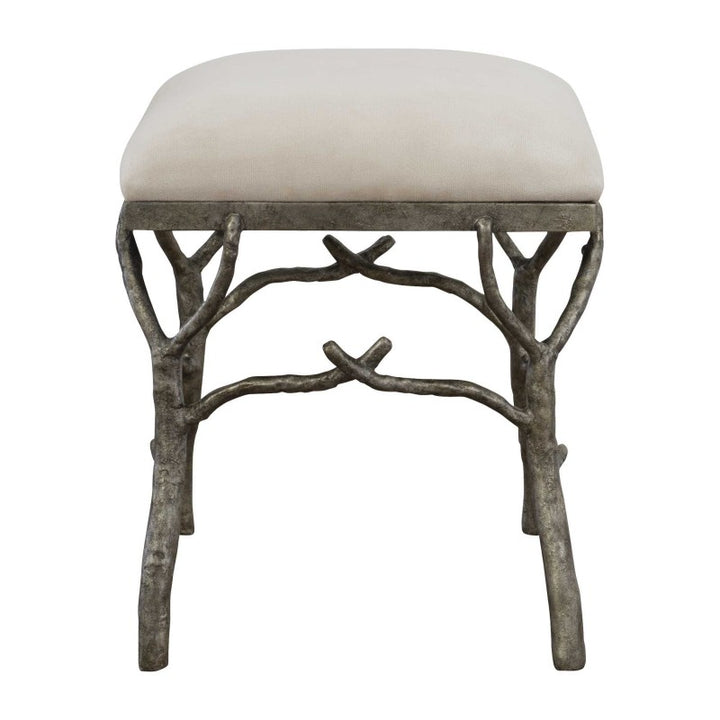 Lismore - Small Fabric Bench - Beige