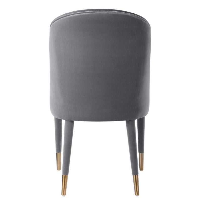 Brie - Armless Chair (Set of 2) - Gray