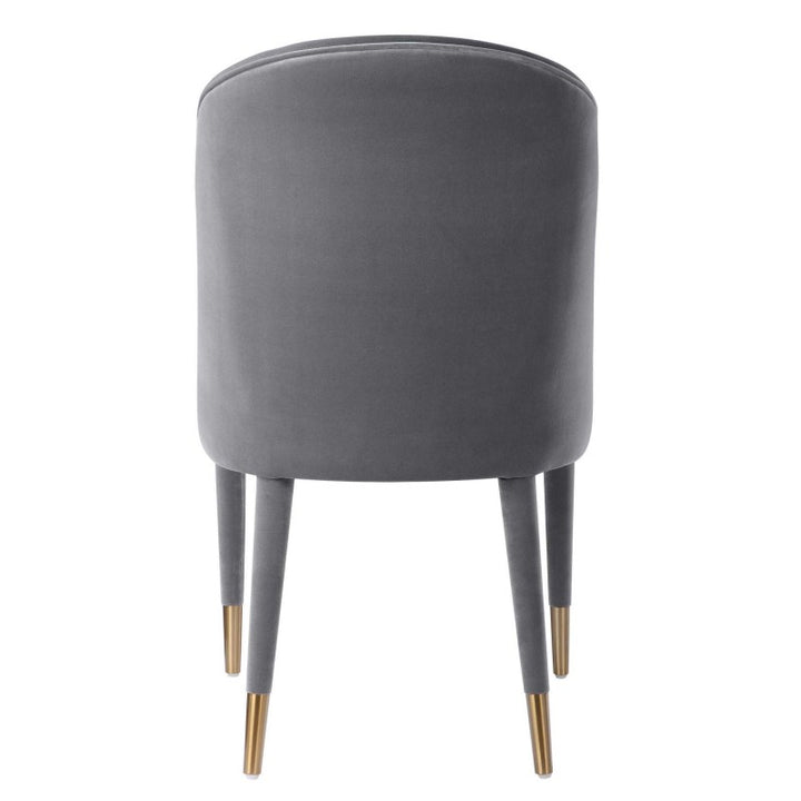 Brie - Armless Chair (Set of 2) - Gray