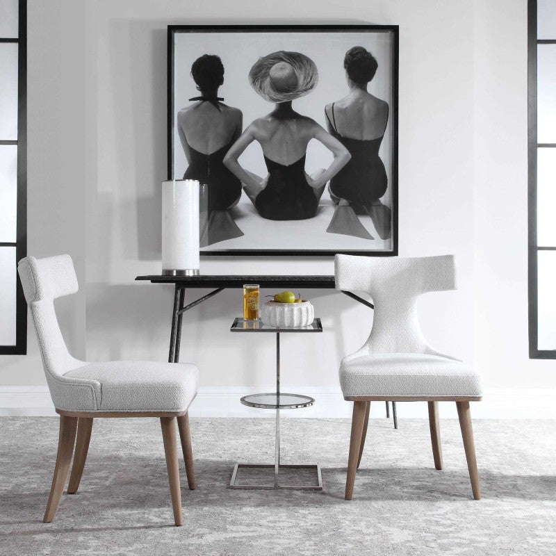 Klismos - Accent Chair (Set of 2) - White
