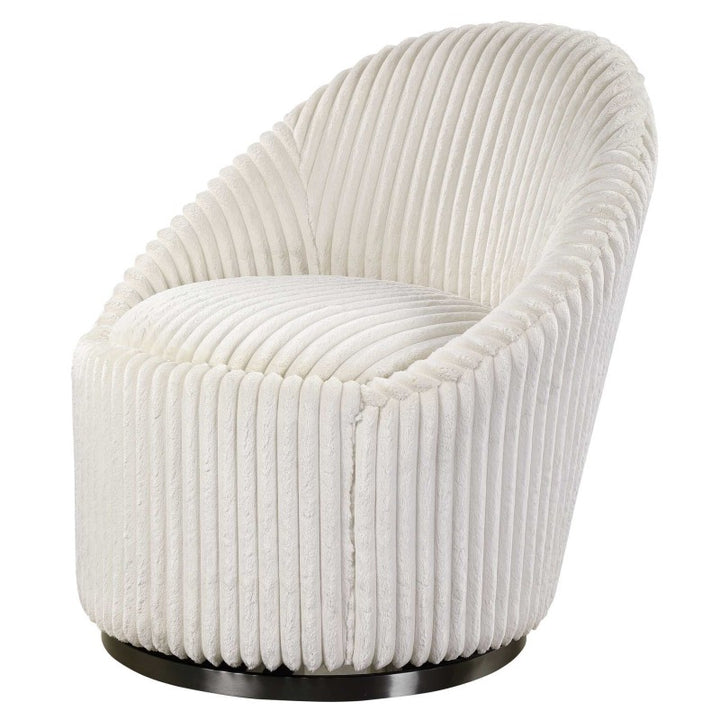 Crue - Swivel Chair - White