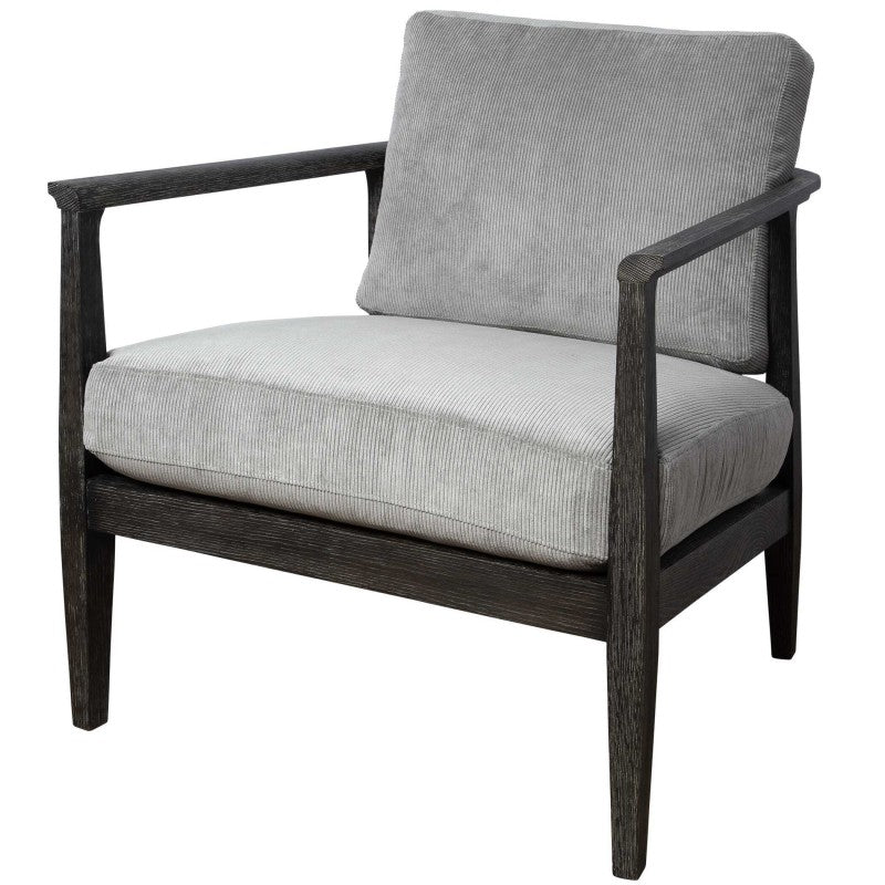 Brunei - Modern Accent Chair - Gray