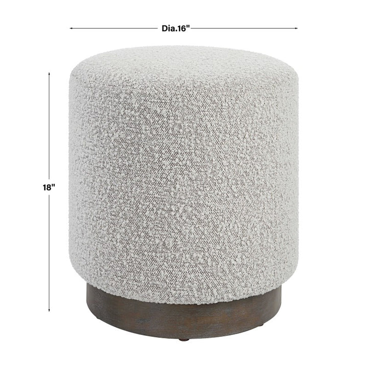 Avila - Ottoman - Light Gray