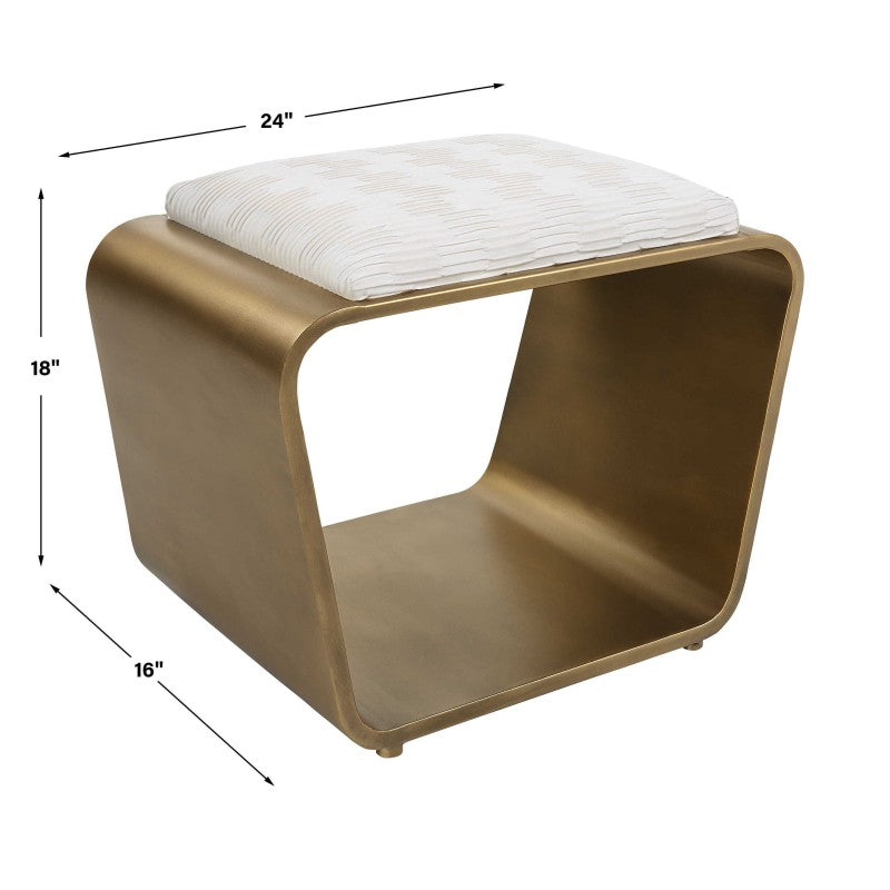 Hoop - Small Bench - Gold