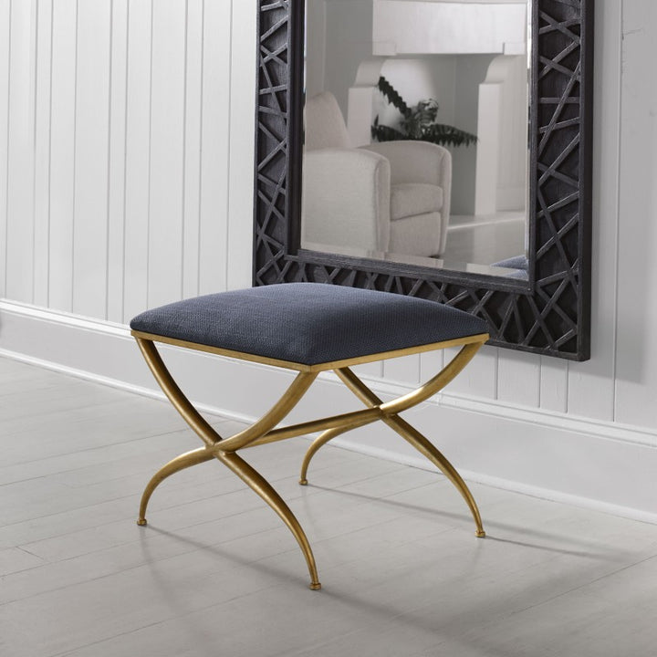 Crossing - Small Bench - Navy