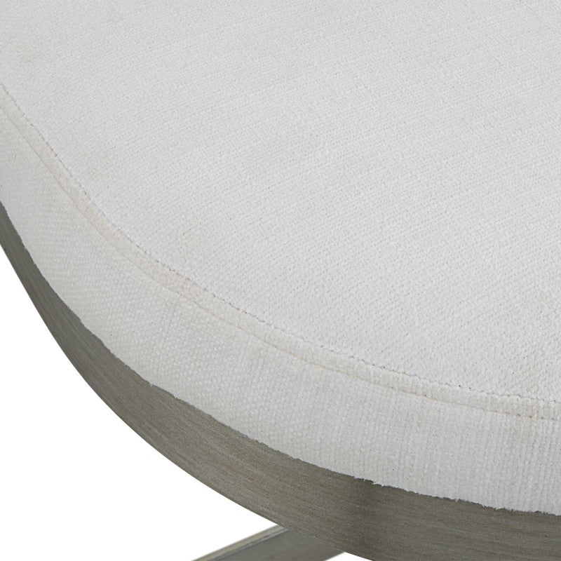 Ivanna - Backless Counter Stool - Silver