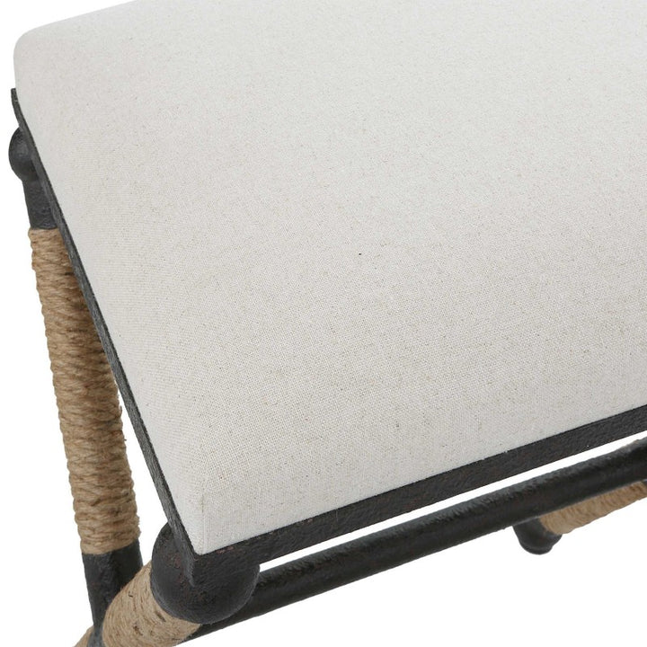 Firth - Rustic Counter Stool - Oatmeal