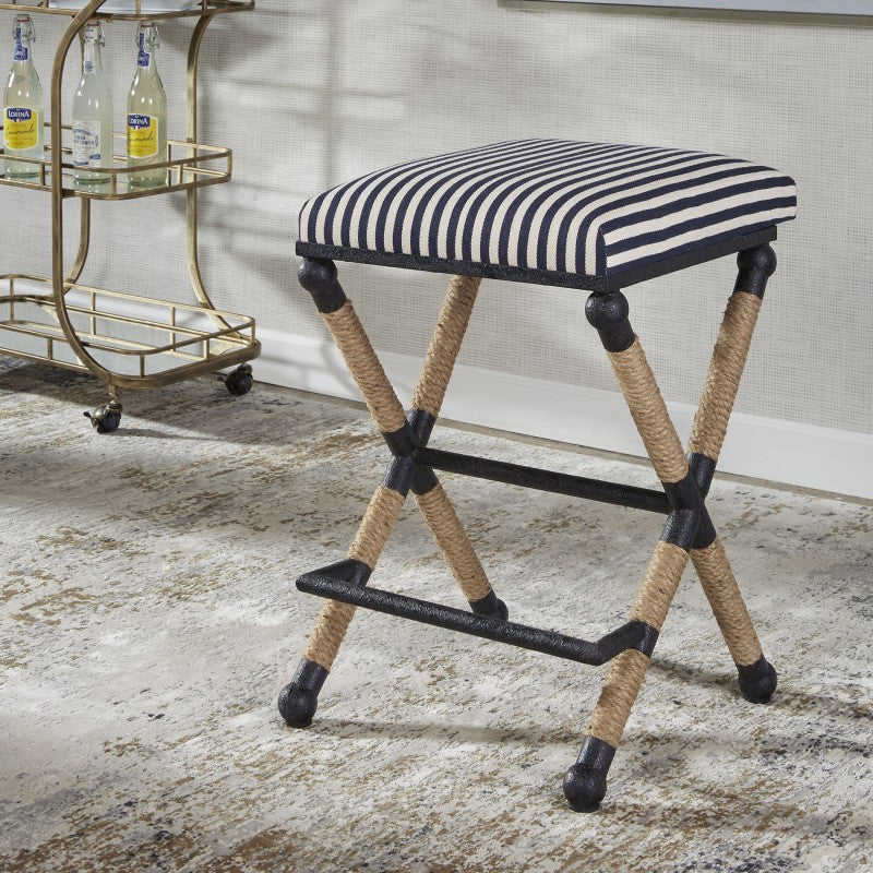 Braddock - Backless Counter Stool - Black