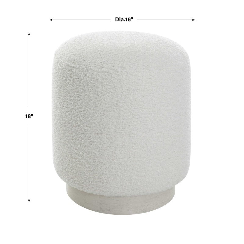 Avila - White Ottoman