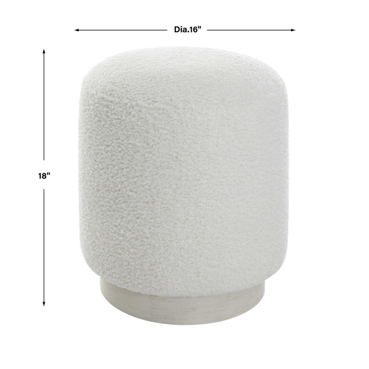 Avila - White Ottoman