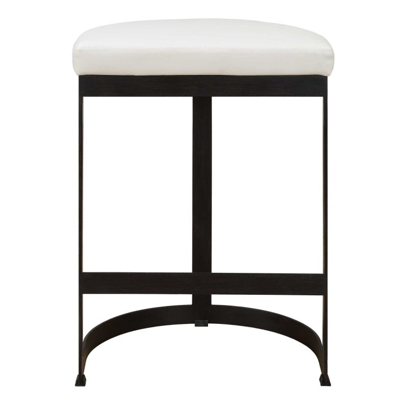 Ivanna -  Counter Stool - White