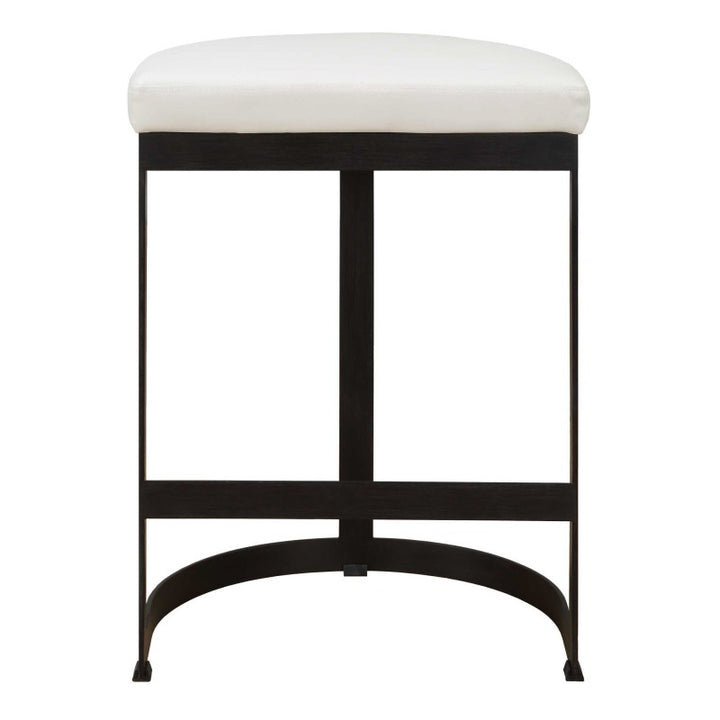 Ivanna -  Counter Stool - White