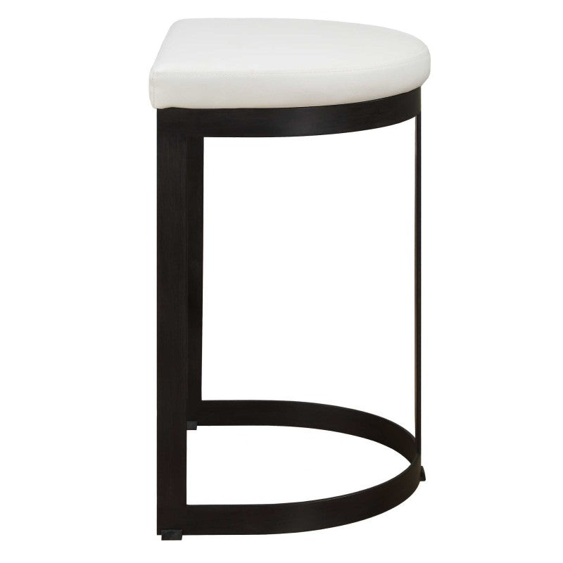 Ivanna -  Counter Stool - White