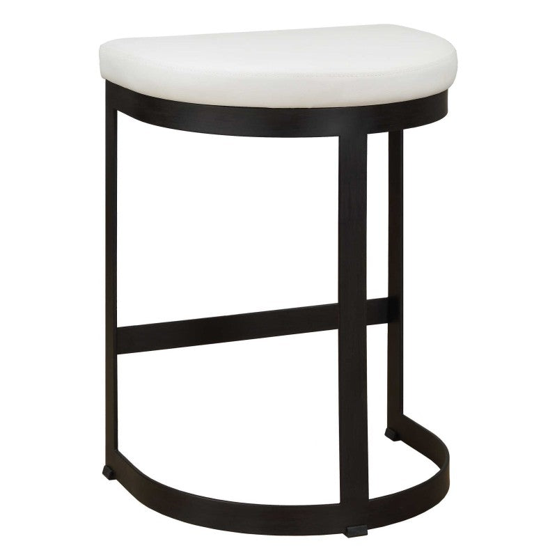 Ivanna -  Counter Stool - White