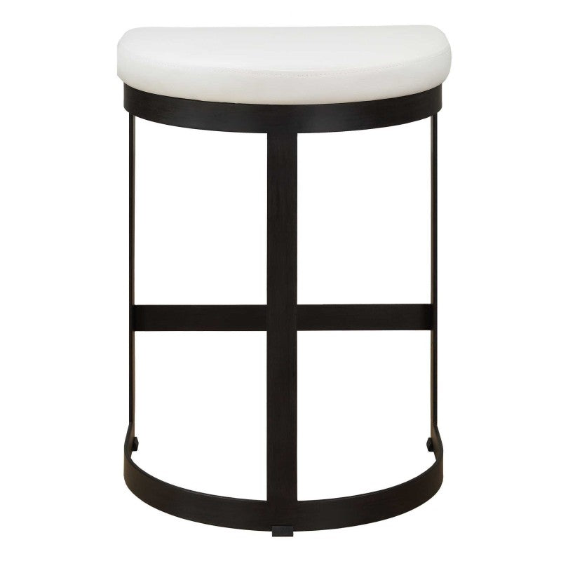 Ivanna -  Counter Stool - White