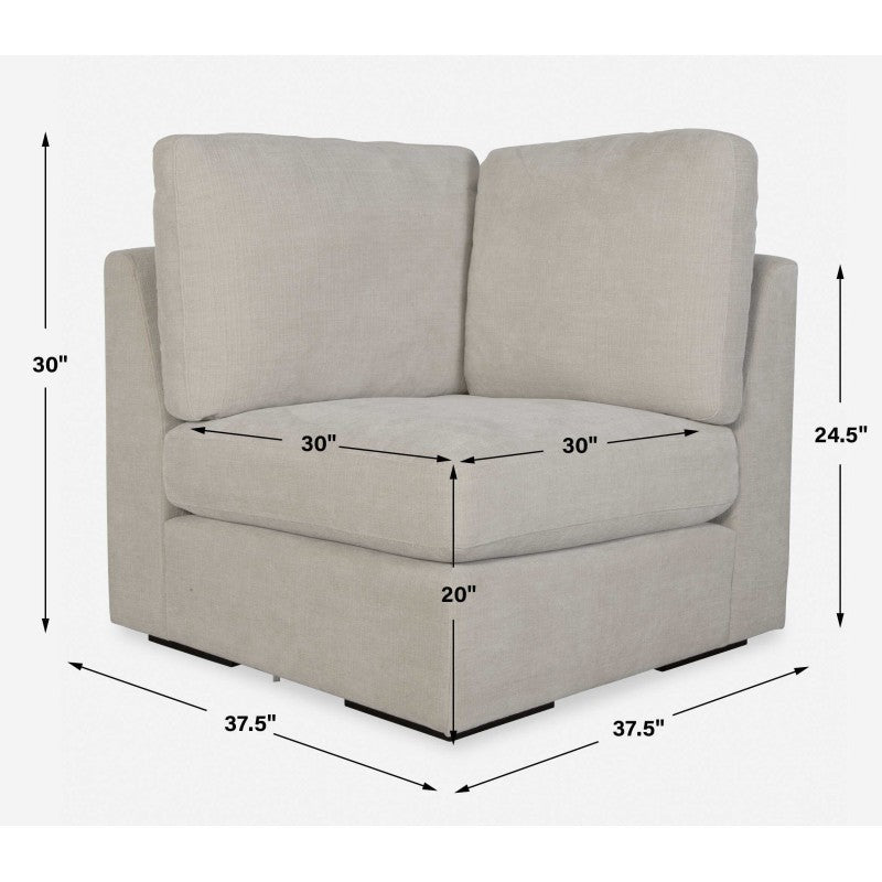 Refuge - Sand Corner Sofa