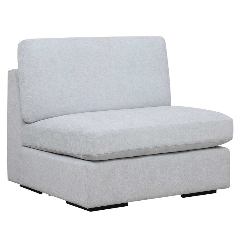 Refuge - Armless Cloud Blue Sofa