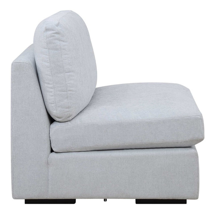 Refuge - Armless Cloud Blue Sofa