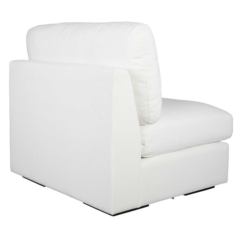Refuge - Armless Arctic White Sofa