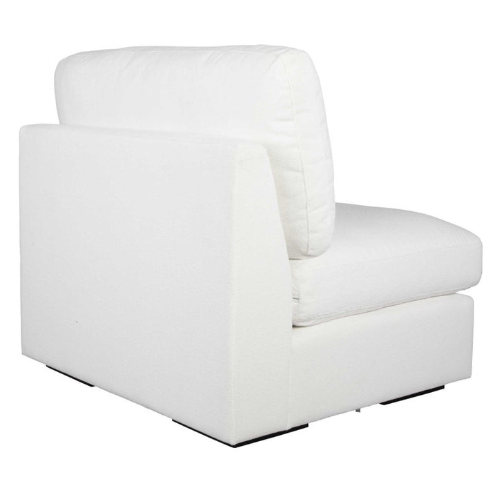 Refuge - Armless Arctic White Sofa