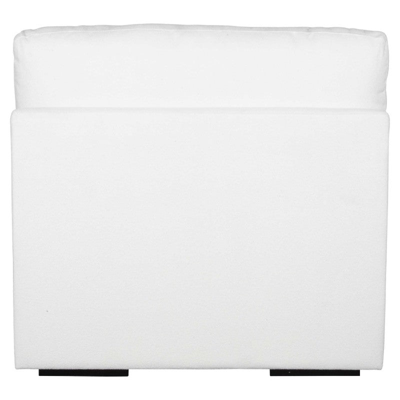 Refuge - Armless Arctic White Sofa