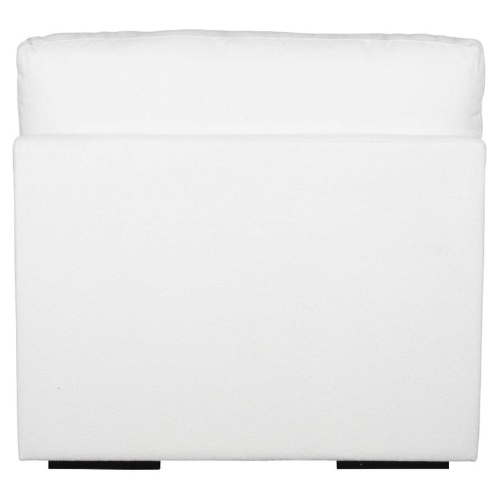 Refuge - Armless Arctic White Sofa