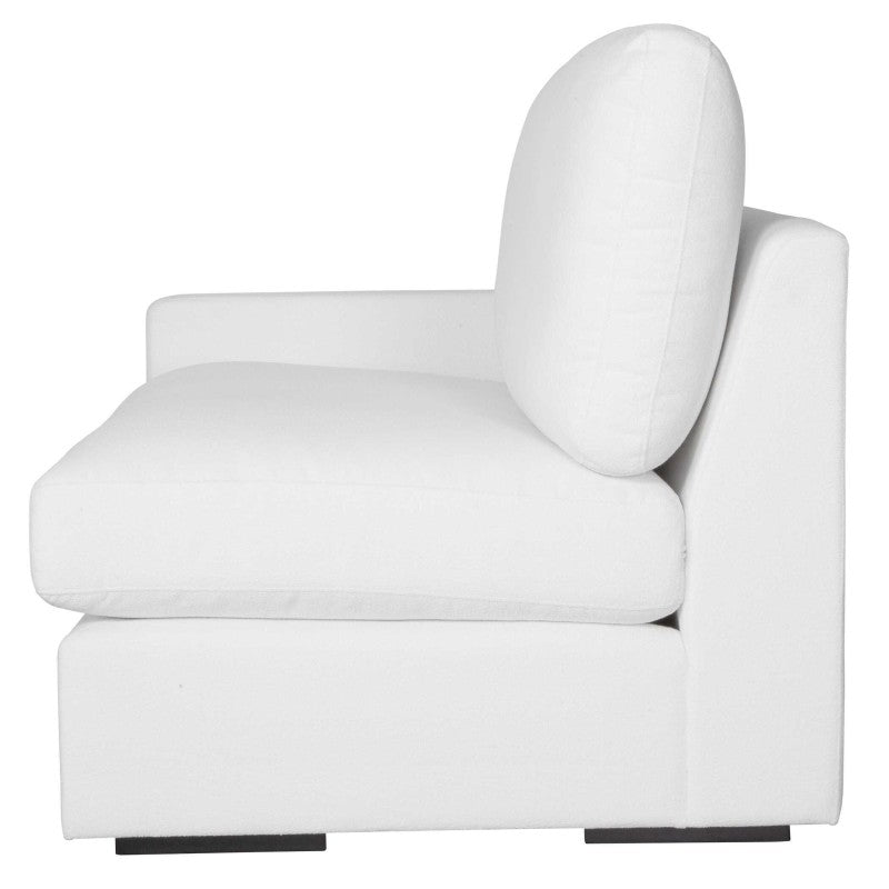 Refuge - Arctic White Left Arm Facing Sofa